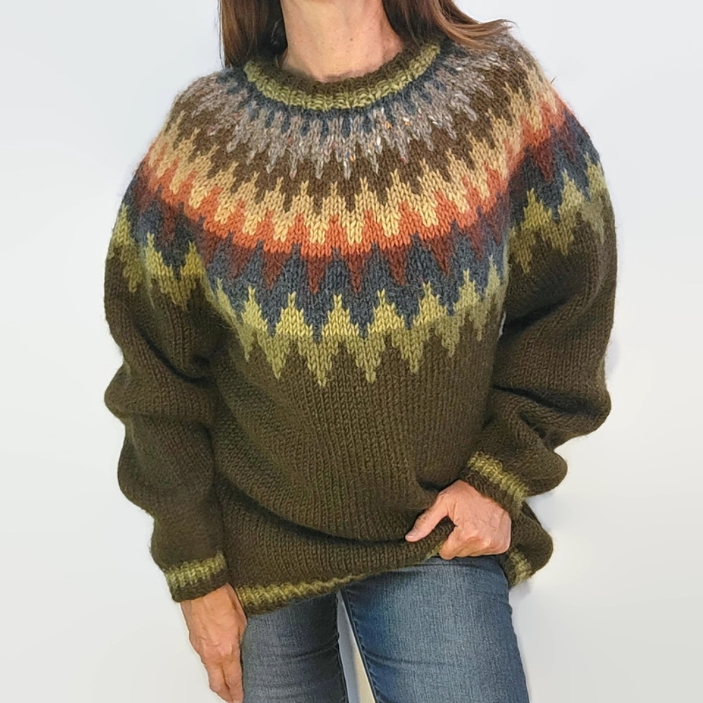 The Handknitting Association of Iceland Wool Sweater
